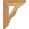 Ekena Millwork Funston Slat Rough Sawn Bracket, Western Red Cedar, 4"W x 16"D x 20"H BKT04X16X20FST06RWR - alternate 4